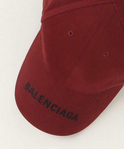 BALENCIAGA（バレンシアガ） キャップ L レッド メンズ : ZOZOTOWN