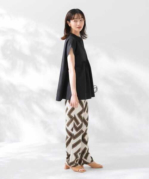 「KBF」 イージーパンツ ONE グリーン系その他 レディース_画像6