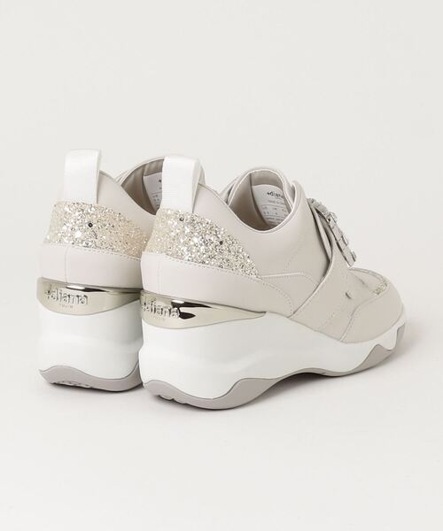 「+diana」 ローカットスニーカー 23.0cm アイボリー レディース_画像5