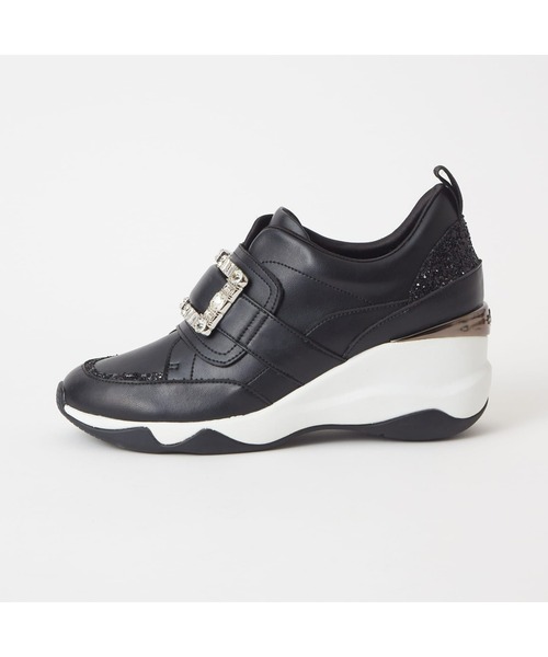 「+diana」 ローカットスニーカー 23.0cm アイボリー レディース_画像7