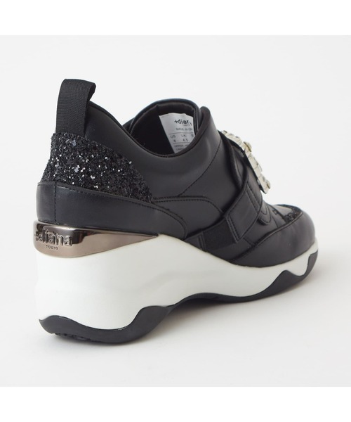 「+diana」 ローカットスニーカー 23.0cm アイボリー レディース_画像8