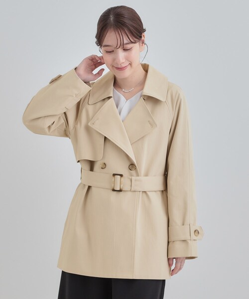SHOO・LA・RUE（シューラルー） トレンチコート コート 「S-LL/撥水