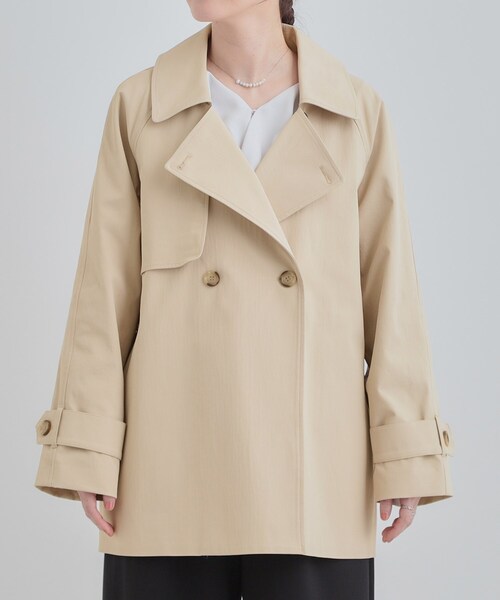 SHOO・LA・RUE（シューラルー） トレンチコート コート 「S-LL/撥水