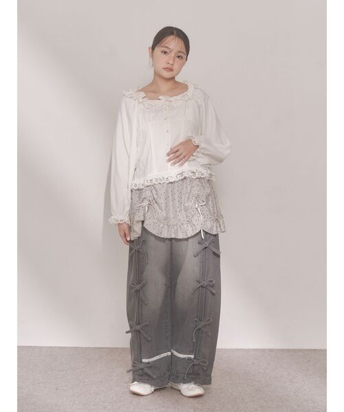 merry jenny（メリージェニー） スカート airy lace apron : ZOZOTOWN