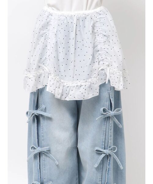 merry jenny（メリージェニー） スカート airy lace apron : ZOZOTOWN