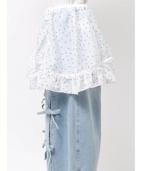 merry jenny（メリージェニー） スカート airy lace apron : ZOZOTOWN