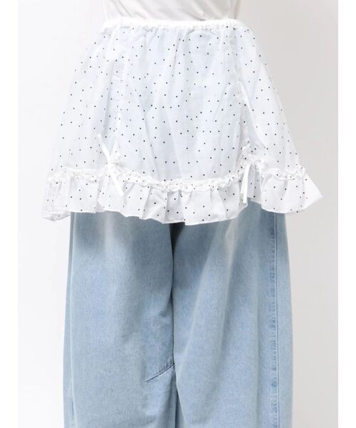 merry jenny（メリージェニー） スカート airy lace apron : ZOZOTOWN