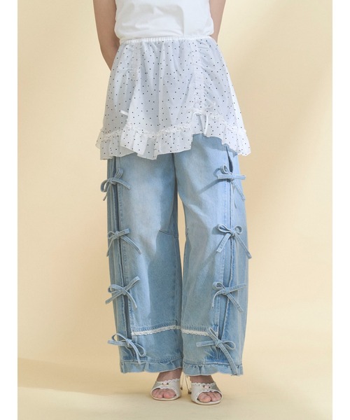 merry jenny（メリージェニー） スカート airy lace apron : ZOZOTOWN