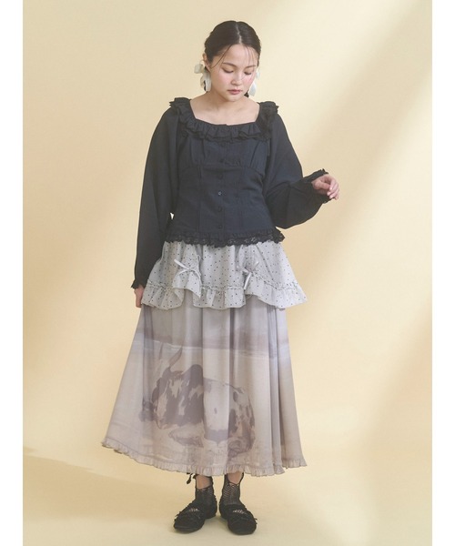 merry jenny（メリージェニー） スカート airy lace apron : ZOZOTOWN