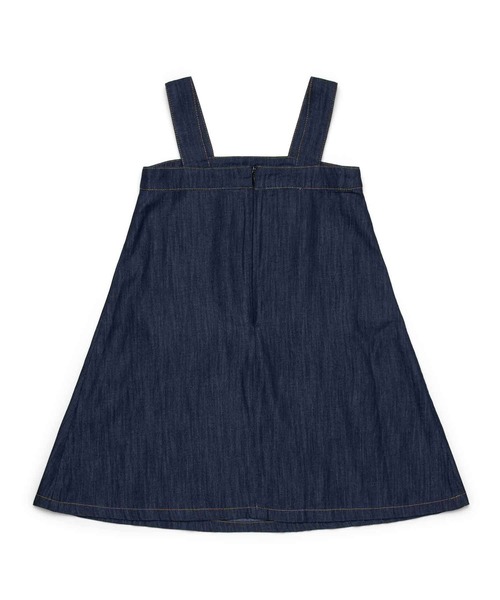 MARNI kids マルニ キッズ / ラッフルヘムワンピース ネイビー MARNI（マルニ） ワンピース 入学式 Kids ＆ Junior ノースリーブ