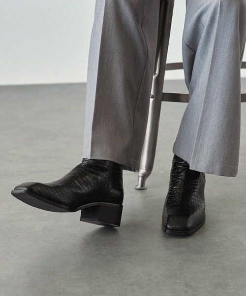 「EMMA CLOTHES」 ブーツ M ブラック メンズ_画像6