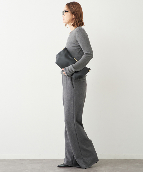 Deuxieme Classe（ドゥーズィエムクラス） tシャツ テレコ ロング