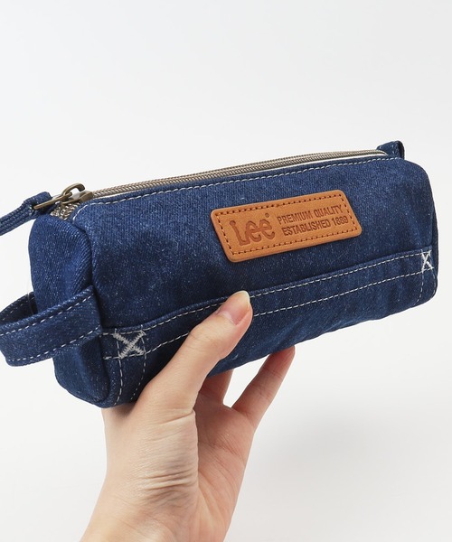 Lee（リー） 文房具 レザーパッチデザイン マルチポーチ : ZOZOTOWN