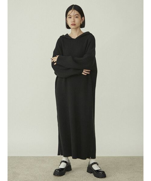 「COTORICA」 「The Dayz tokyo」ニットワンピース FREE イエロー レディース_画像5