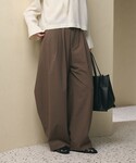 パンツ バックラップタックパンツ ウォッシャブ...の詳細画像2
