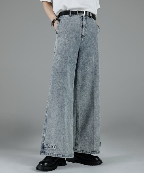 「ADRER」 デニムパンツ X-SMALL ブルー メンズ_画像2