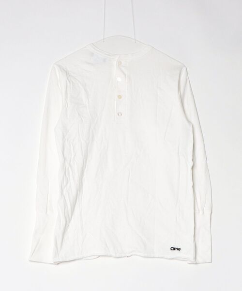 「AMERICANA」 長袖カットソー - ホワイト レディース_画像2