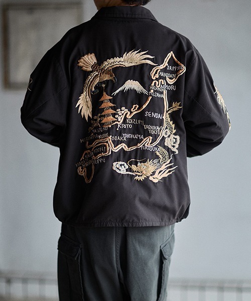 GOLD ブルゾン アウター / ゴールド：別注 SOUVENIR JACKET AGED MODEL