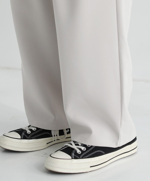 「LILL」 スラックス L オフホワイト メンズ_画像2