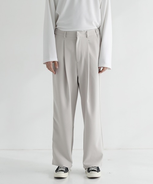 「LILL」 スラックス L オフホワイト メンズ_画像5