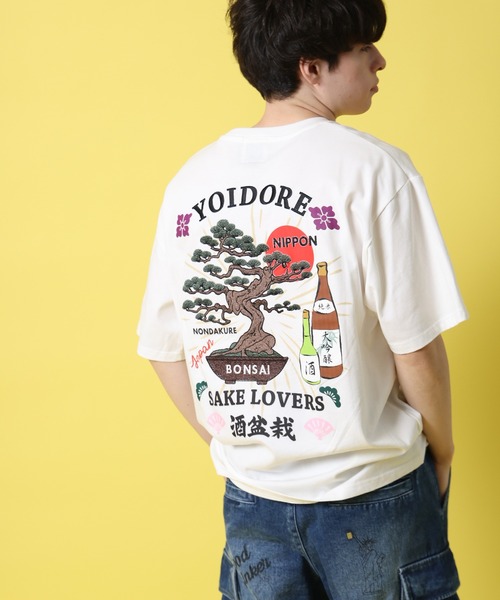 CORPUS SELECT tシャツ 半袖 「YOIDORE/酔いどれ」酒＆盆栽 半袖T