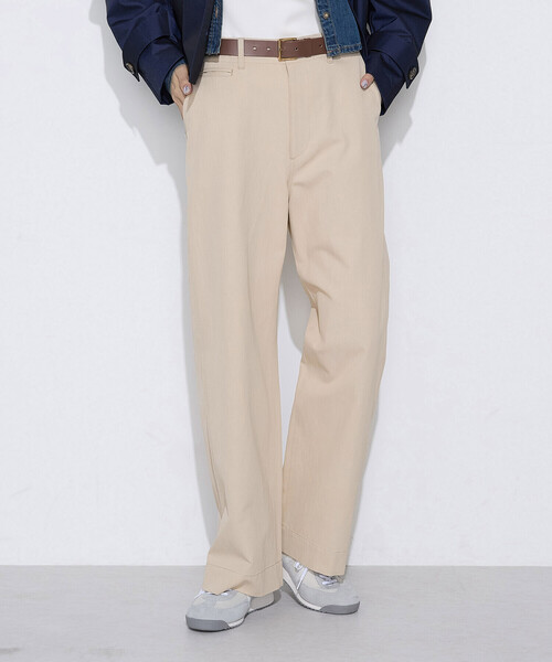 COMME CA Wardrobe チノパン ヴィスコットンチノ二ドム チノパンツ