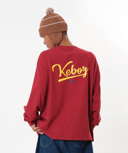 KEBOZ（ケボズ） 長袖Tシャツ S レッド メンズ : ZOZOTOWN Yahoo!店