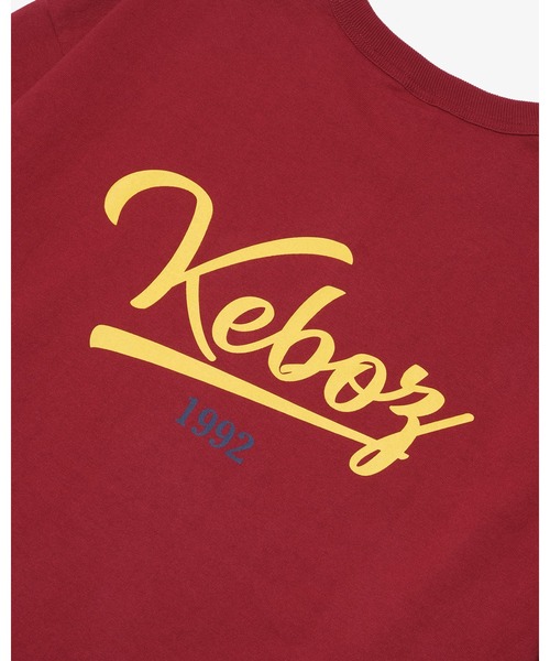 「KEBOZ」 長袖Tシャツ S レッド メンズ_画像5