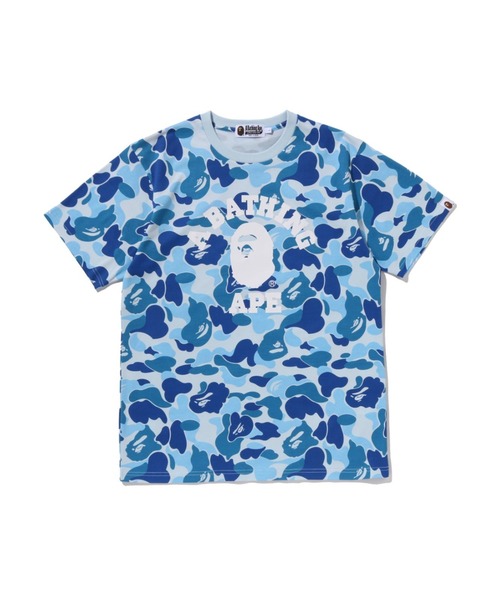 A BATHING APE（アベイシングエイプ） tシャツ ABC CAMO COLLEGE TEE