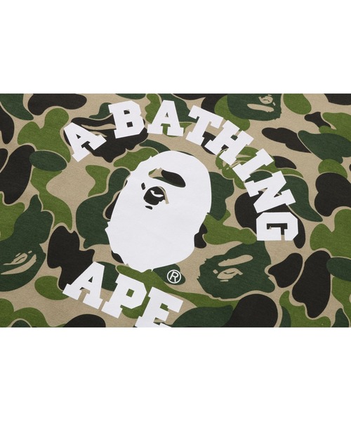 A BATHING APE（アベイシングエイプ） tシャツ ABC CAMO COLLEGE TEE