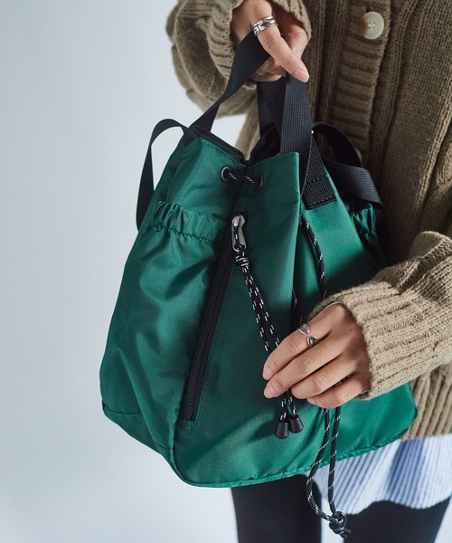「FREDRIK PACKERS」 ショルダーバッグ FREE グリーン レディース_画像4