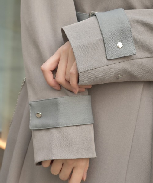 axes femme（アクシーズ ファム） ダッフルコート コート チェーン付