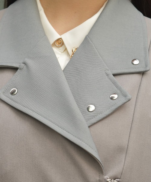 axes femme（アクシーズ ファム） ダッフルコート コート チェーン付