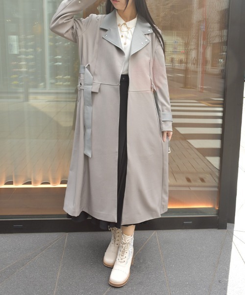 axes femme（アクシーズ ファム） ダッフルコート コート チェーン付
