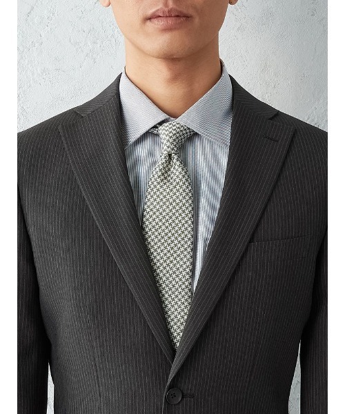 「Perfect Suit FActory」 スーツ AB8 チャコールグレー メンズ_4