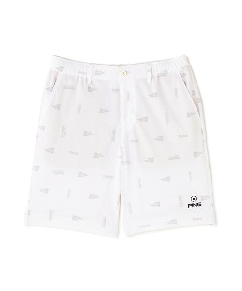 PING ピン メンズハーフパンツ ゴルフウェア ストレッチ ネイビー М PING（ピン） パンツ 「PING APPAREL」ストレッチミニポップコーン