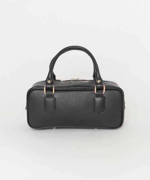 【新品未使用】ASSOV ハンドバック ブラック URBAN RESEARCH（アーバンリサーチ） ハンドバッグ レザースクエア