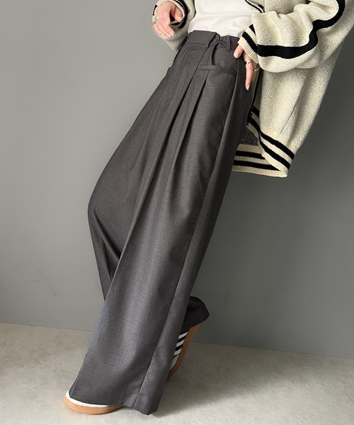 「classicalelf」 スラックス MEDIUM ブラック レディース_画像5