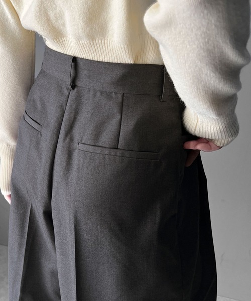 「classicalelf」 スラックス MEDIUM ブラック レディース_画像9
