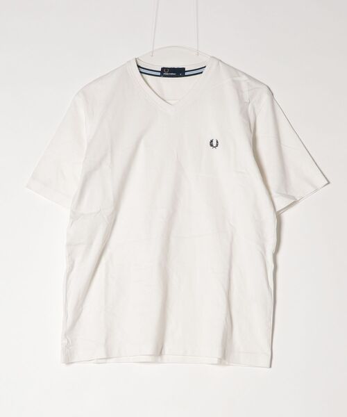 FRED PERRY（フレッドペリー） 半袖Tシャツ MEDIUM ホワイト メンズ