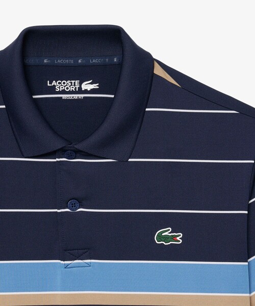 LACOSTE（ラコステ） ポロシャツ 半袖 ウルトラドライ パネル配色