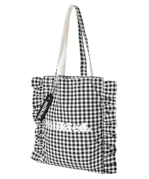 「MILKFED.」 トートバッグ ONE SIZE ブラック レディース_画像9