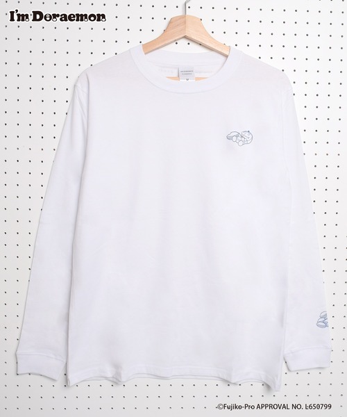 「Flowering」 長袖カットソー「DORAEMONコラボ」 L ネイビー レディース_画像2