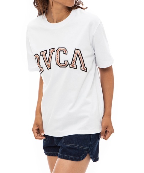 「RVCA」 半袖Tシャツ SMALL ブラック レディース_画像7