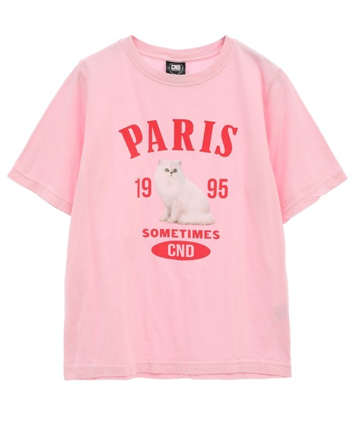「Candy Stripper」 半袖Tシャツ 1 ブラック レディース_画像7