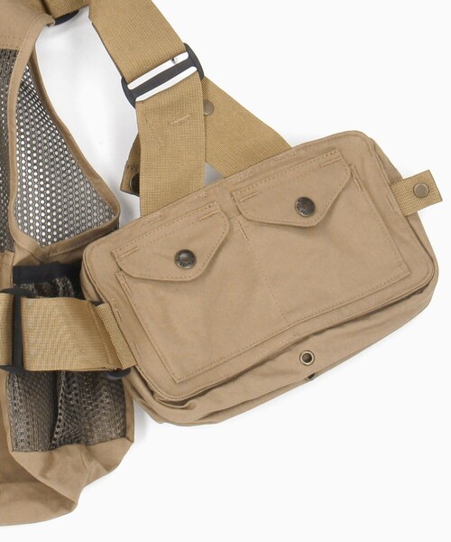 FILSON（フィルソン） ベスト ジレ Mesh Fishing Strap Vest/メッシュ