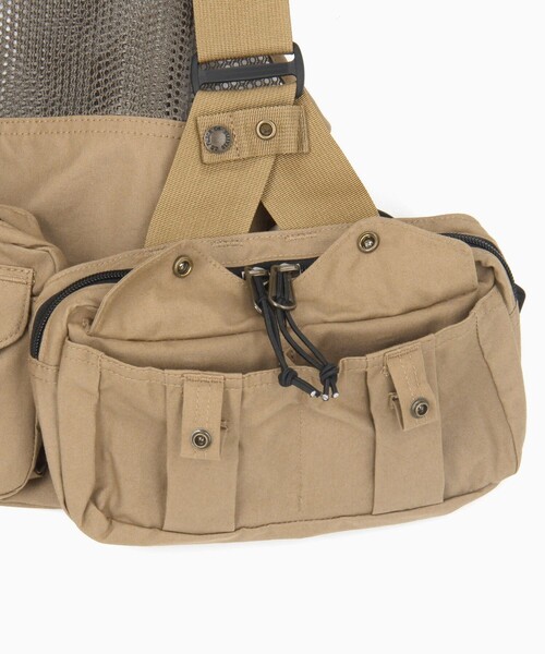 FILSON（フィルソン） ベスト ジレ Mesh Fishing Strap Vest/メッシュ