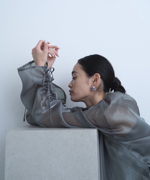 「AIC.」 長袖ブラウス FREE アイボリー レディース_画像4