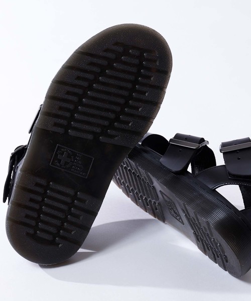 未使用級✨希少サイズ❗️ドクターマーチン グリフォン レザーストラップサンダル 黒 Dr.Martens /ドクターマーチン GRYPHON STRAP SANDAL/グリフォン