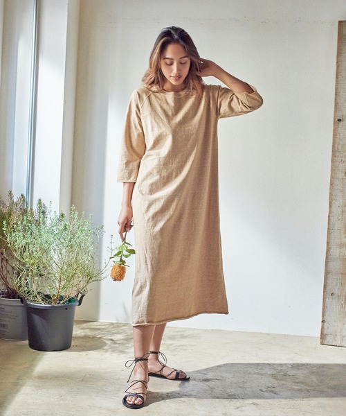 アパルトモン GOOD GRIEF スウェット マキシワンピース GOOD ON ワンピース BASEBALL MAXI ONE PIECE (グッドオン